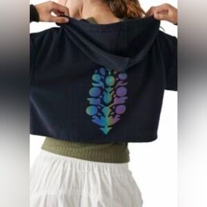 Brand new free people hoodie navy